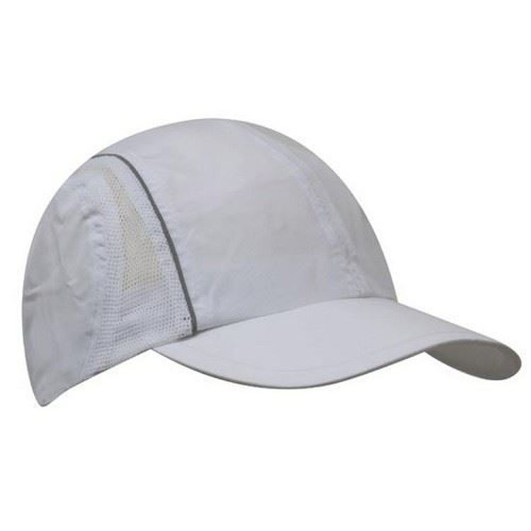 Picture of Micro Fibre and Mesh Sports Cap with Reflective Trim