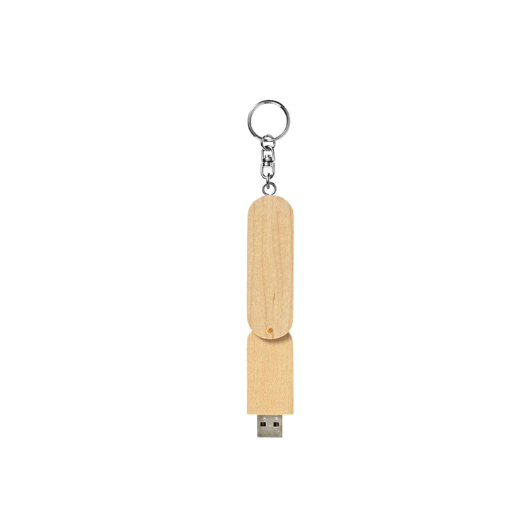Picture of Rotate Wooden USB Flash Drive