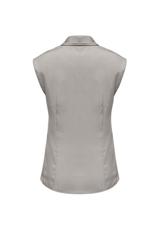 Picture of Ladies Shimmer Tie Neck Top