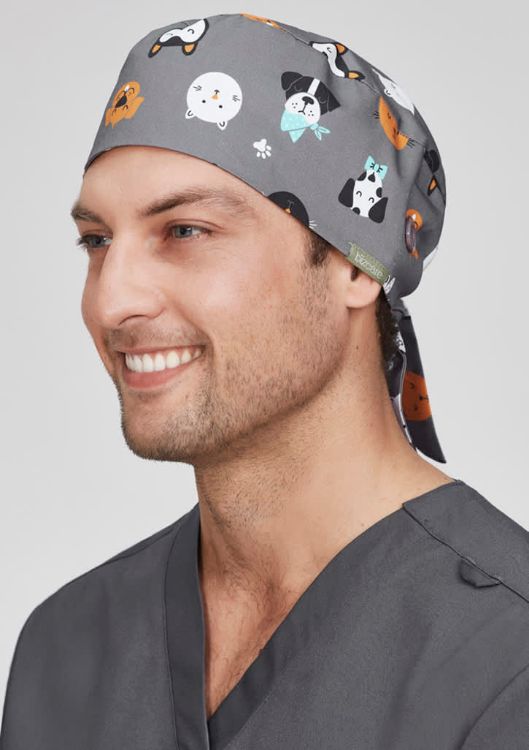 Picture of Unisex Printed Scrub Cap