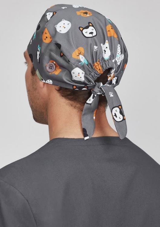 Picture of Unisex Printed Scrub Cap