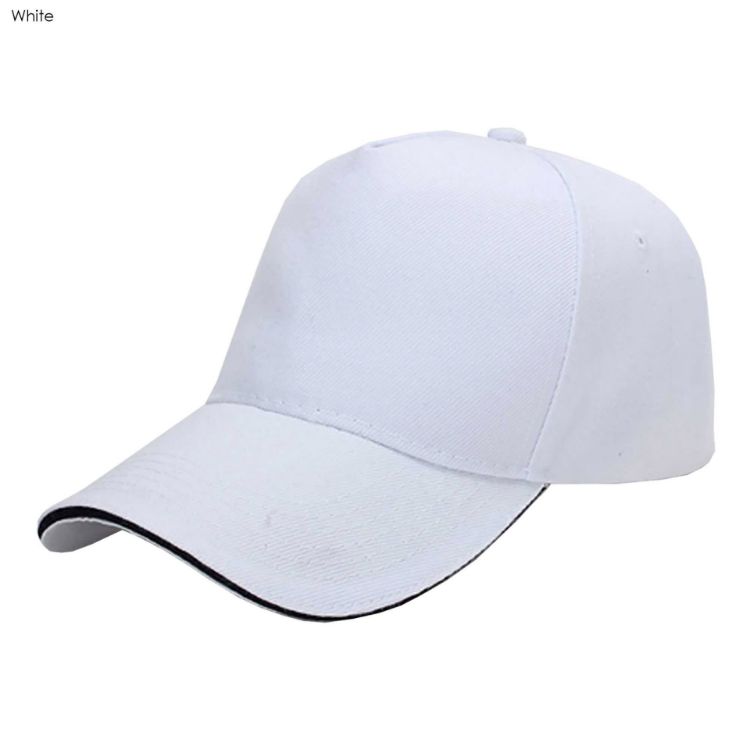 Picture of Nevaso 5 Panel Heavy Cotton Sandwich Cap