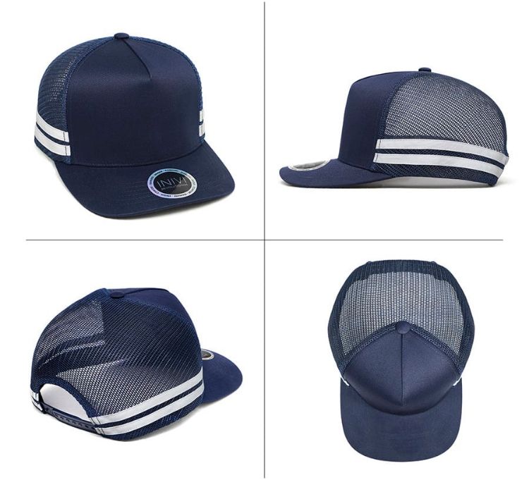 Picture of INIVI SEAMLESS SIDE AND BACK PANEL POLYCOTTON/MESH - SNAPBACK