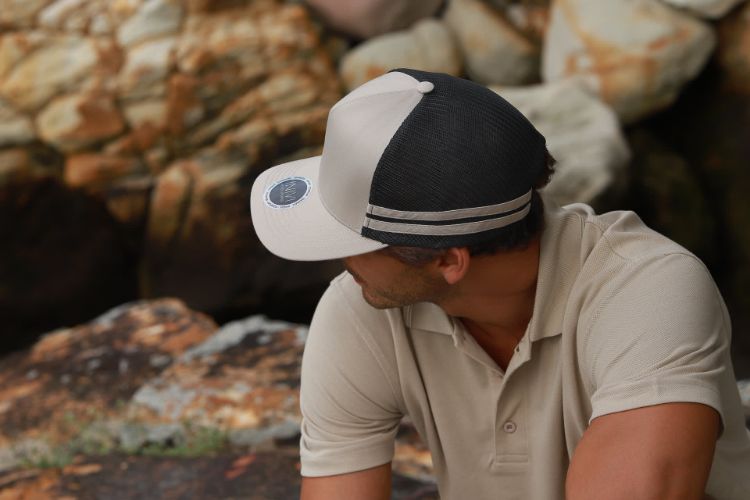 Picture of INIVI SEAMLESS SIDE AND BACK PANEL POLYCOTTON/MESH - SNAPBACK