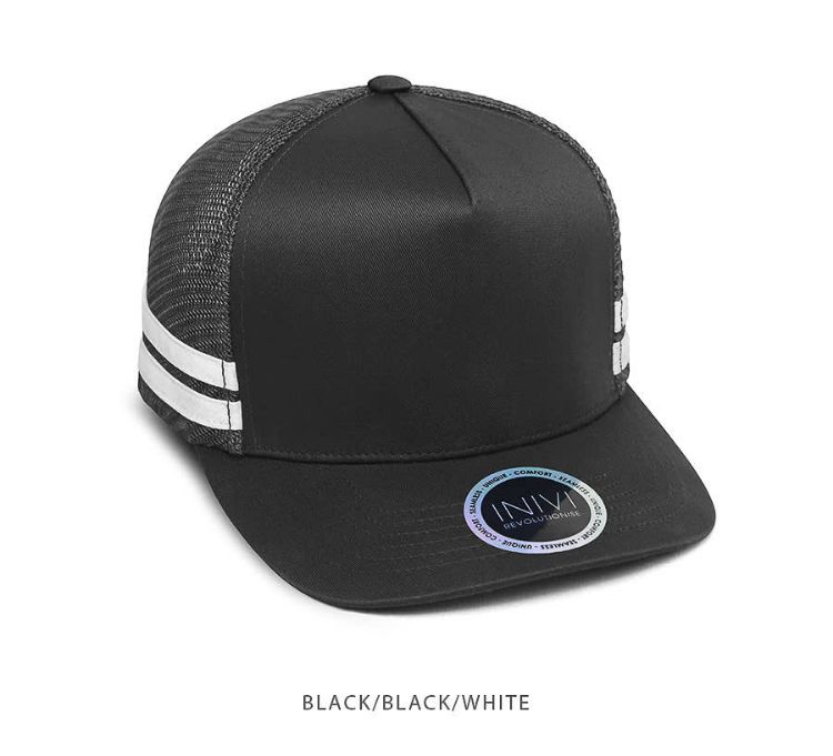 Picture of INIVI SEAMLESS SIDE AND BACK PANEL POLYCOTTON/MESH - SNAPBACK