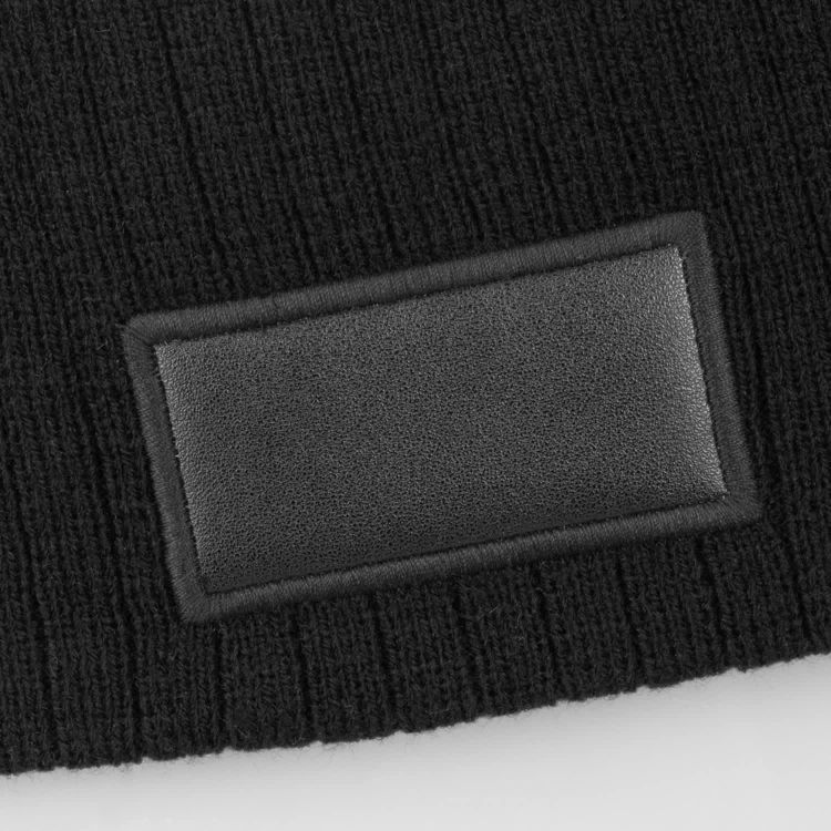 Picture of Nebraska Cable Knit Beanie with Patch